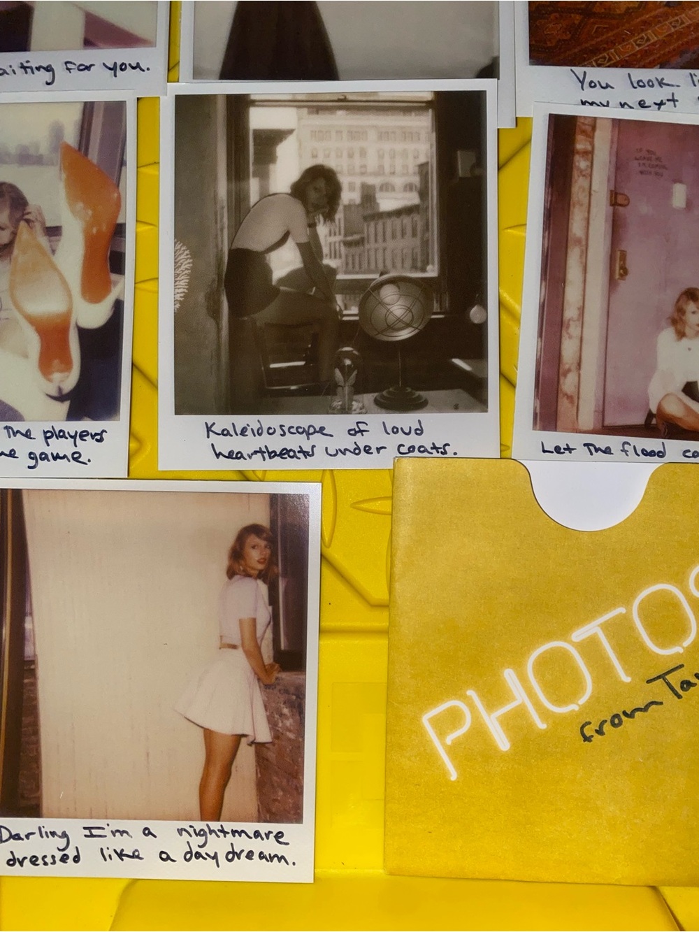 Taylor Swift 1989 Album Polaroid #14-26 Vintage Style Collectible Lyric Photos - Picture 4 of 9